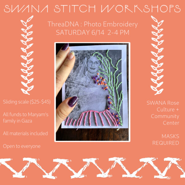 ThreaDNA: Photo Embroidery